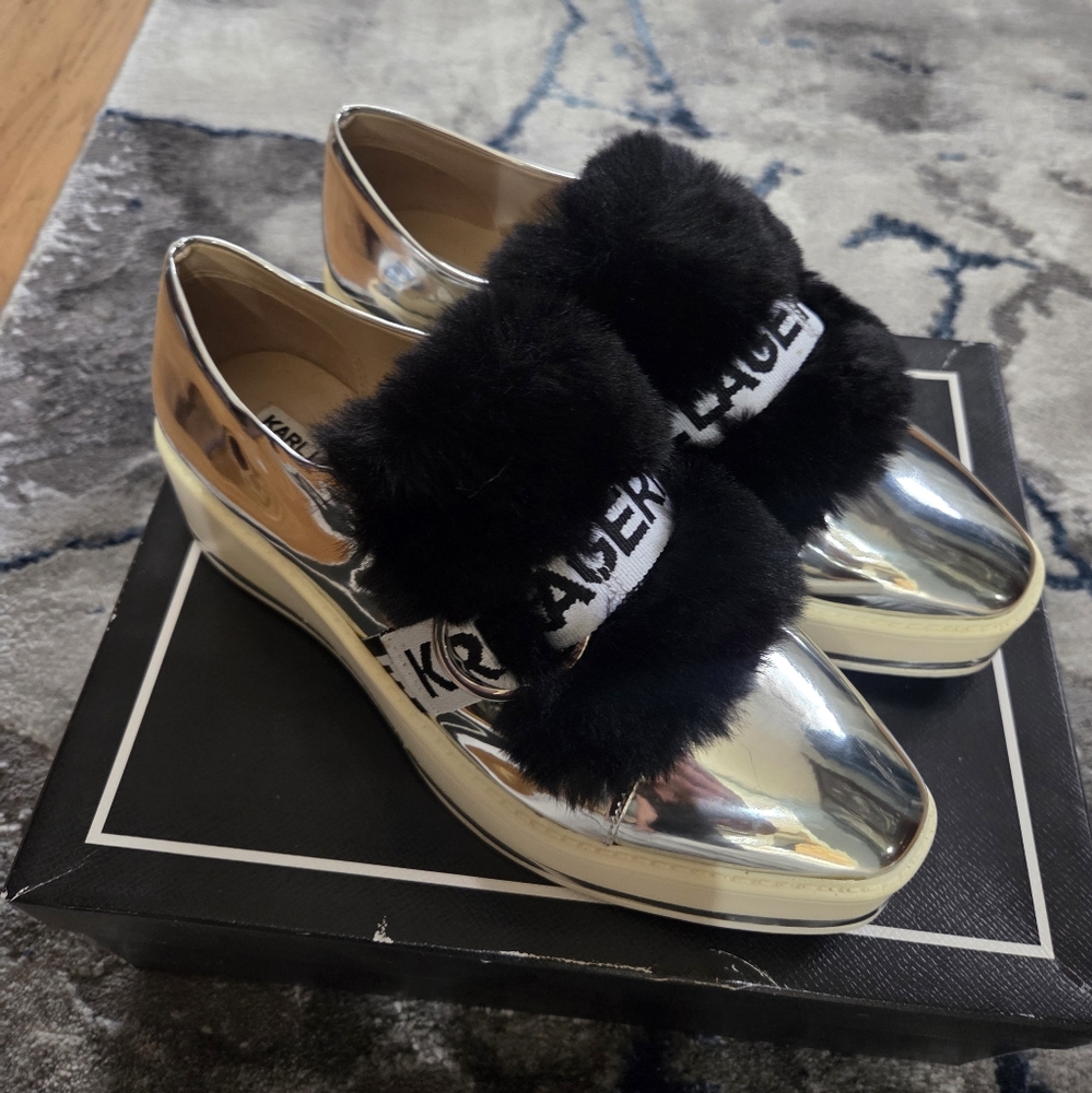 Karl Lagerfeld Birdie 3 Loafers Size 6.5